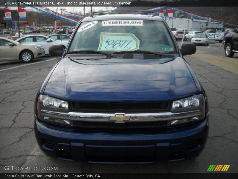Indigo Blue Metallic / Medium Pewter 2004 Chevrolet TrailBlazer LS 4x4