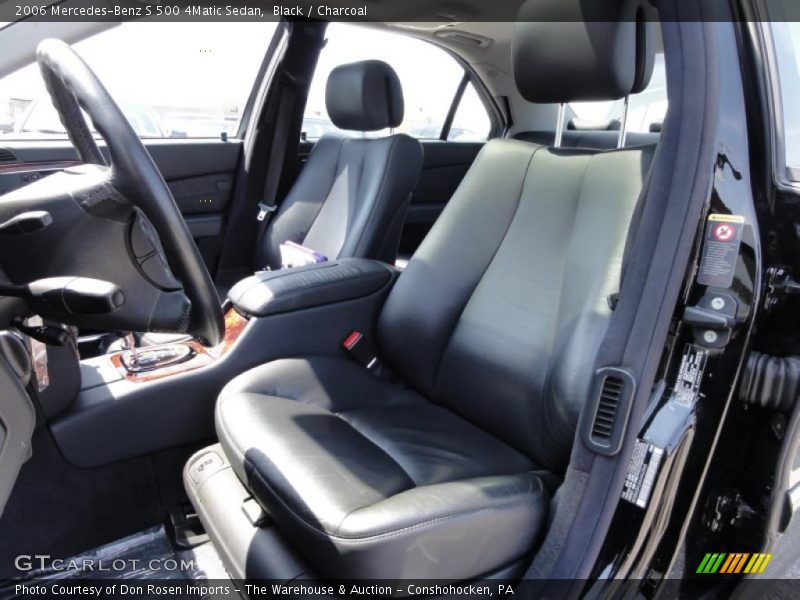  2006 S 500 4Matic Sedan Charcoal Interior