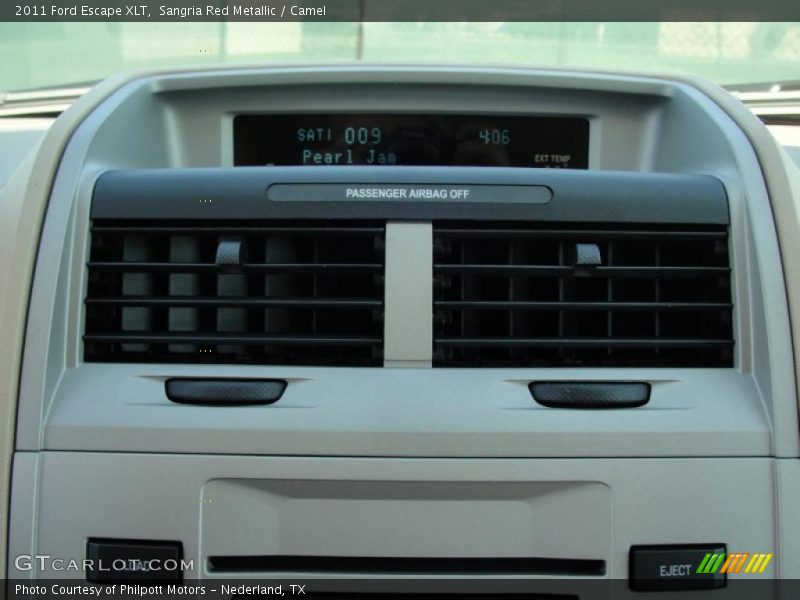Sangria Red Metallic / Camel 2011 Ford Escape XLT