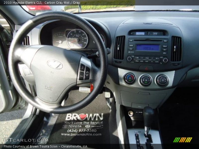 Carbon Gray Mist / Gray 2010 Hyundai Elantra GLS
