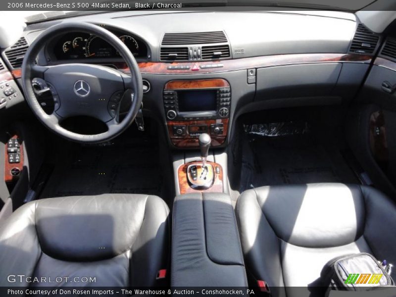 Black / Charcoal 2006 Mercedes-Benz S 500 4Matic Sedan