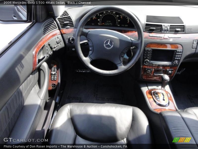 Black / Charcoal 2006 Mercedes-Benz S 500 4Matic Sedan
