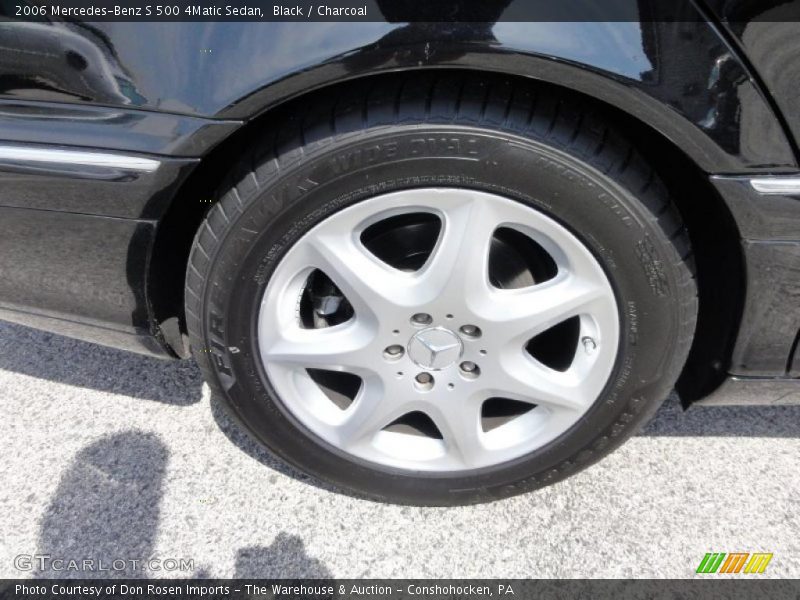 Black / Charcoal 2006 Mercedes-Benz S 500 4Matic Sedan