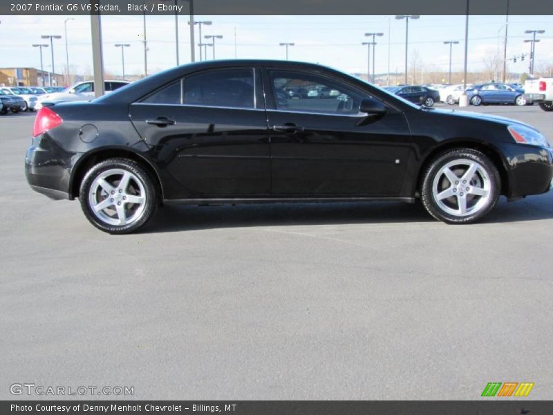 Black / Ebony 2007 Pontiac G6 V6 Sedan