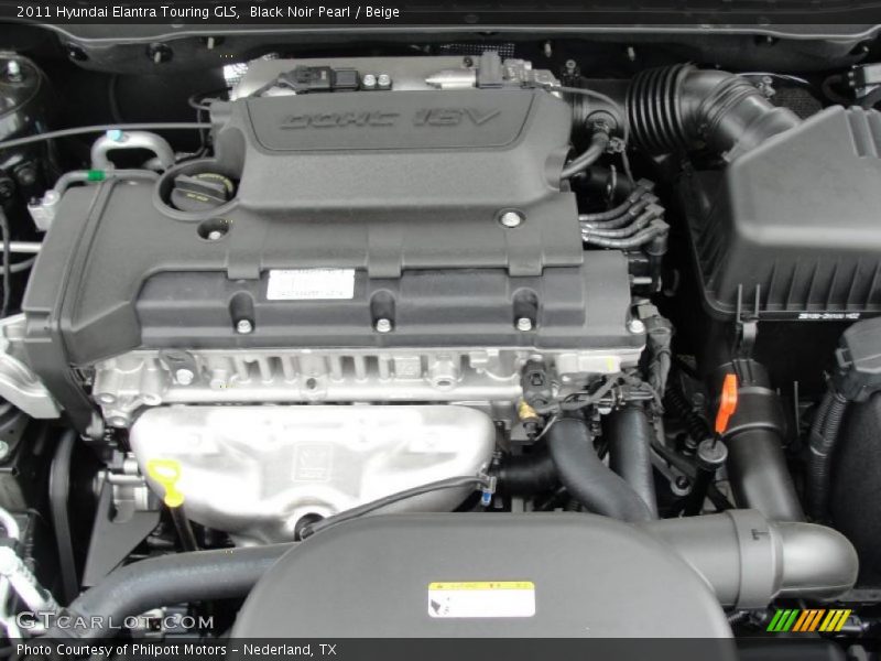  2011 Elantra Touring GLS Engine - 2.0 Liter DOHC 16-Valve CVVT 4 Cylinder