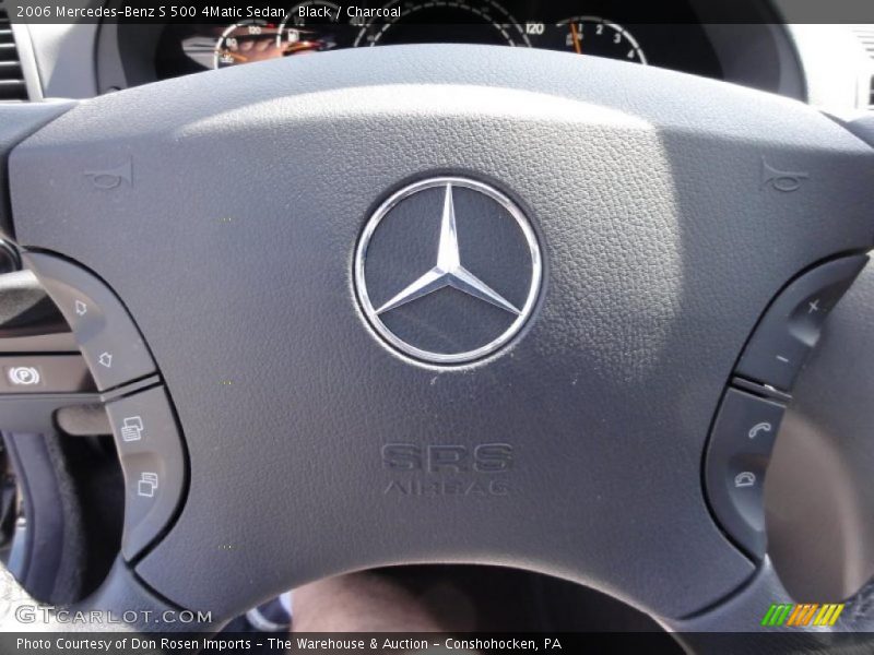 Black / Charcoal 2006 Mercedes-Benz S 500 4Matic Sedan