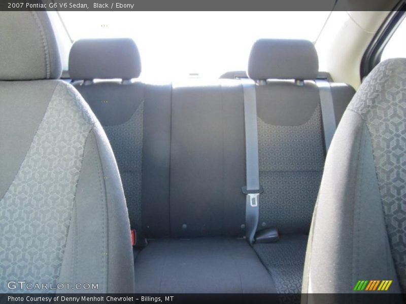 Black / Ebony 2007 Pontiac G6 V6 Sedan