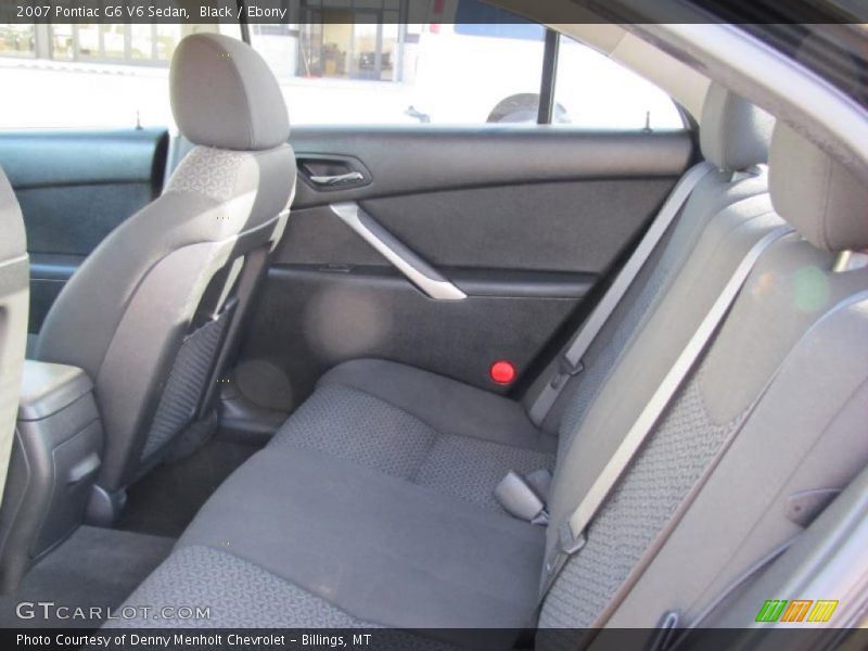 Black / Ebony 2007 Pontiac G6 V6 Sedan