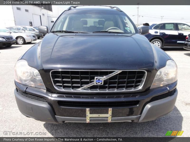 Black / Taupe/Light Taupe 2004 Volvo XC90 T6 AWD