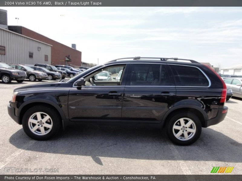Black / Taupe/Light Taupe 2004 Volvo XC90 T6 AWD