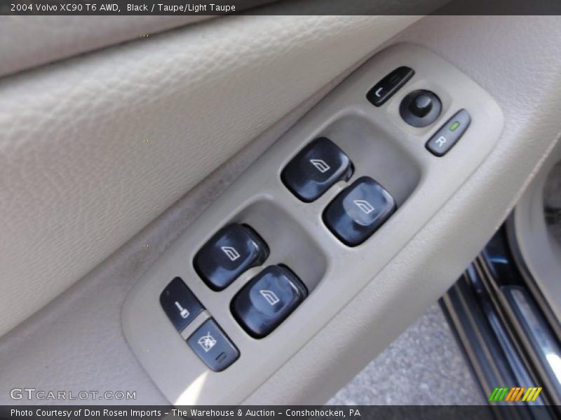 Black / Taupe/Light Taupe 2004 Volvo XC90 T6 AWD