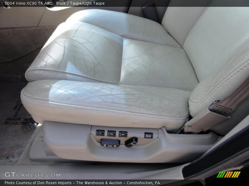 Black / Taupe/Light Taupe 2004 Volvo XC90 T6 AWD