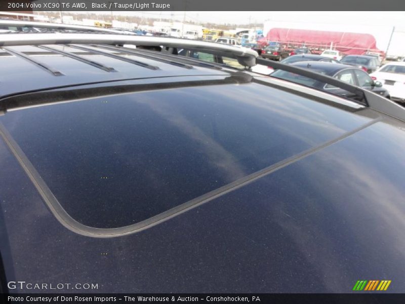 Black / Taupe/Light Taupe 2004 Volvo XC90 T6 AWD