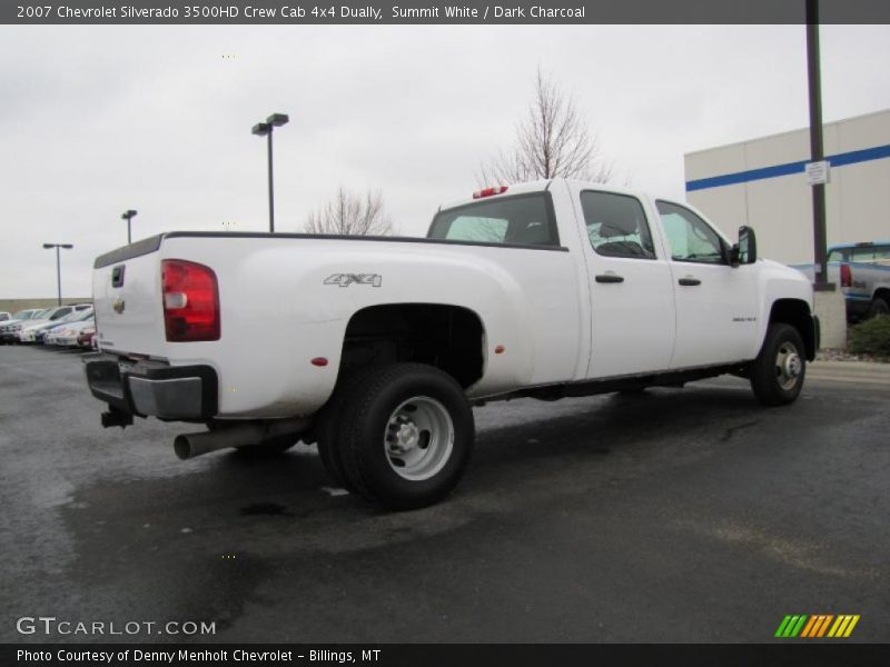 Summit White / Dark Charcoal 2007 Chevrolet Silverado 3500HD Crew Cab 4x4 Dually