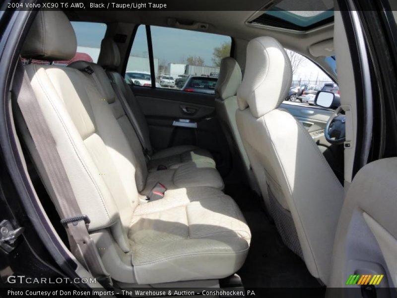Black / Taupe/Light Taupe 2004 Volvo XC90 T6 AWD