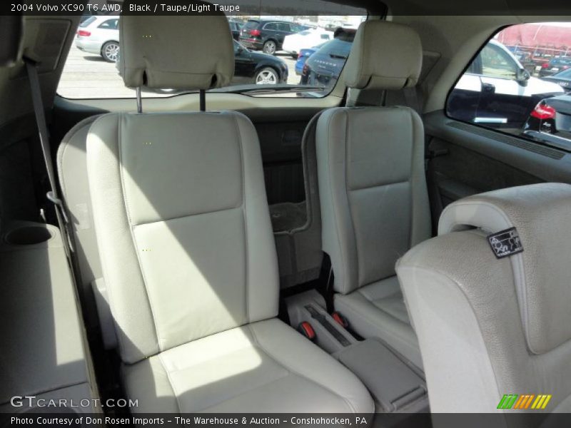 Black / Taupe/Light Taupe 2004 Volvo XC90 T6 AWD