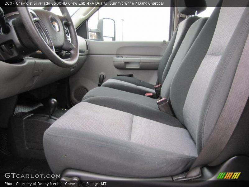 Summit White / Dark Charcoal 2007 Chevrolet Silverado 3500HD Crew Cab 4x4 Dually