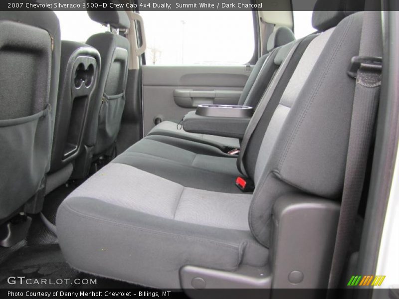 Summit White / Dark Charcoal 2007 Chevrolet Silverado 3500HD Crew Cab 4x4 Dually