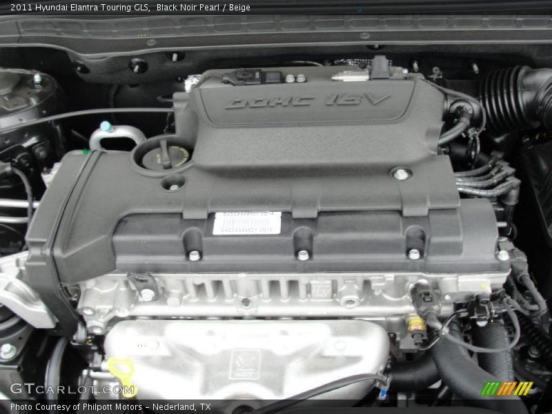  2011 Elantra Touring GLS Engine - 2.0 Liter DOHC 16-Valve CVVT 4 Cylinder