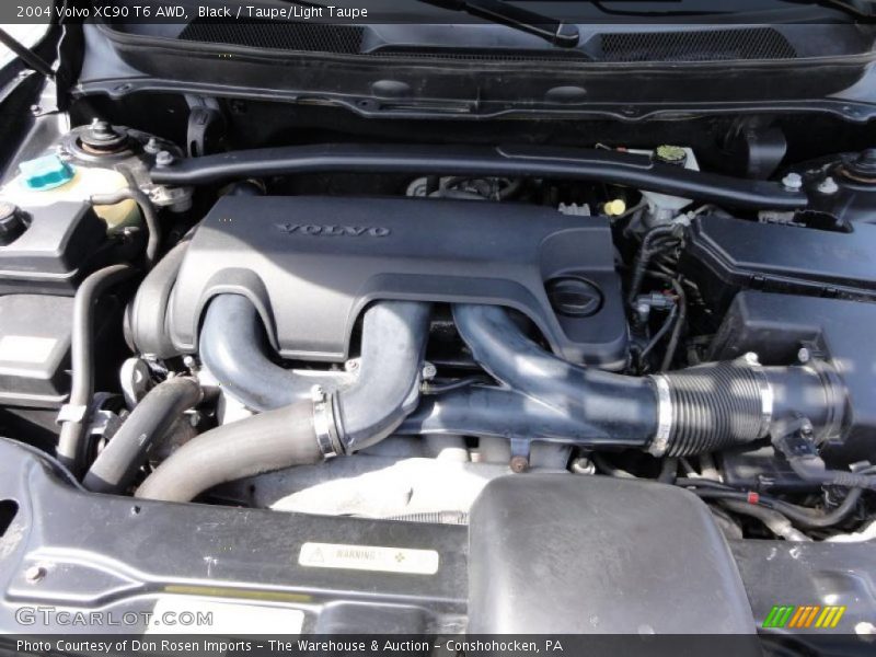 Black / Taupe/Light Taupe 2004 Volvo XC90 T6 AWD