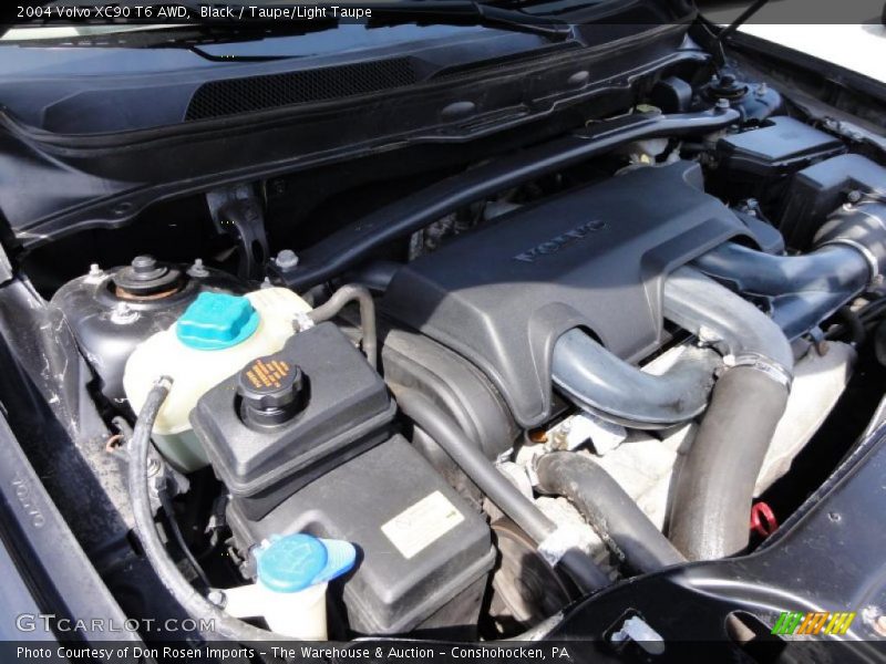 Black / Taupe/Light Taupe 2004 Volvo XC90 T6 AWD