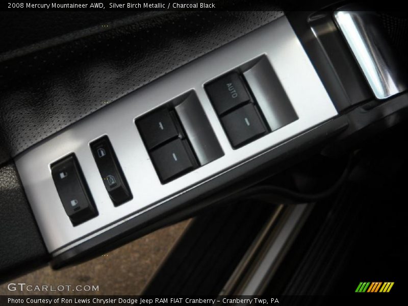 Silver Birch Metallic / Charcoal Black 2008 Mercury Mountaineer AWD