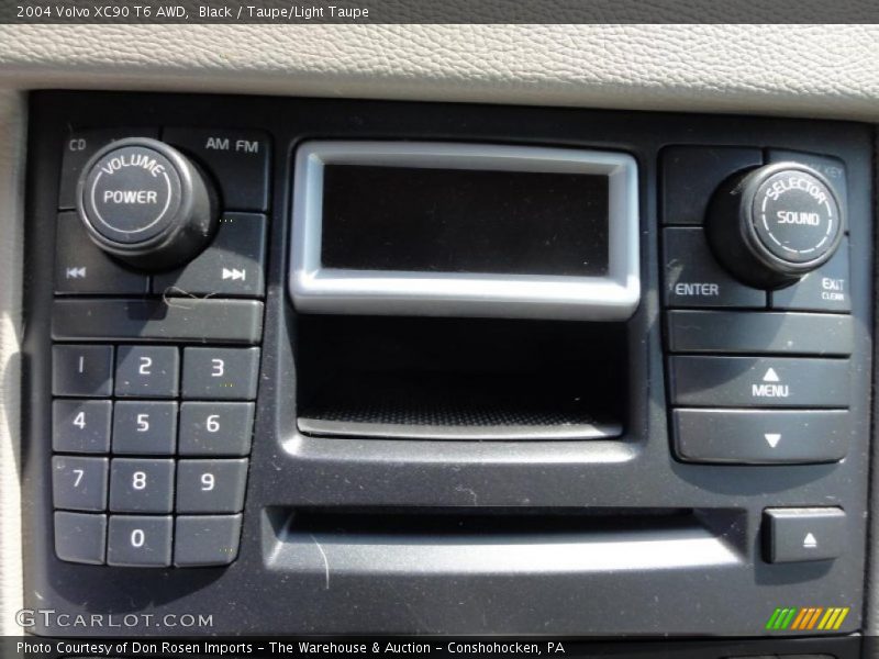 Black / Taupe/Light Taupe 2004 Volvo XC90 T6 AWD