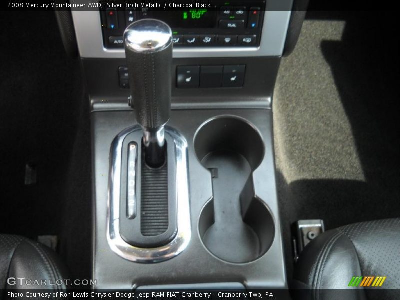 Silver Birch Metallic / Charcoal Black 2008 Mercury Mountaineer AWD