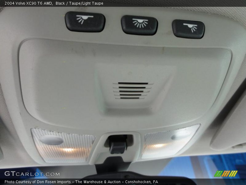 Black / Taupe/Light Taupe 2004 Volvo XC90 T6 AWD