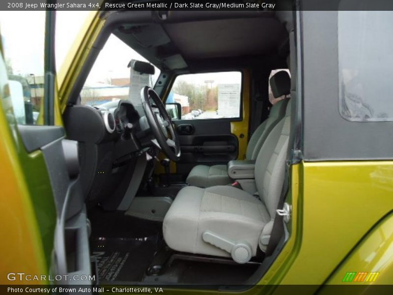 Rescue Green Metallic / Dark Slate Gray/Medium Slate Gray 2008 Jeep Wrangler Sahara 4x4
