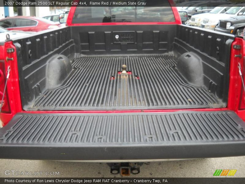 Flame Red / Medium Slate Gray 2007 Dodge Ram 2500 SLT Regular Cab 4x4