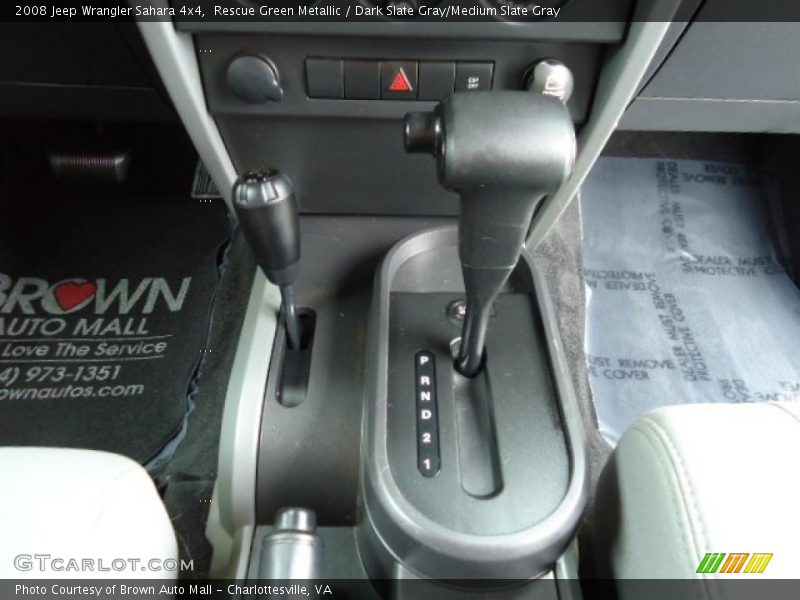 Rescue Green Metallic / Dark Slate Gray/Medium Slate Gray 2008 Jeep Wrangler Sahara 4x4