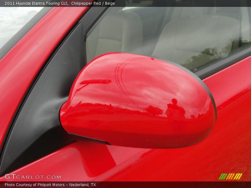 Chilipepper Red / Beige 2011 Hyundai Elantra Touring GLS