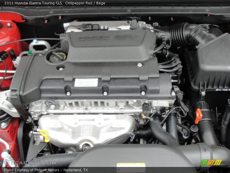 Chilipepper Red / Beige 2011 Hyundai Elantra Touring GLS