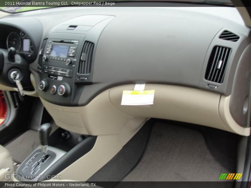 Chilipepper Red / Beige 2011 Hyundai Elantra Touring GLS