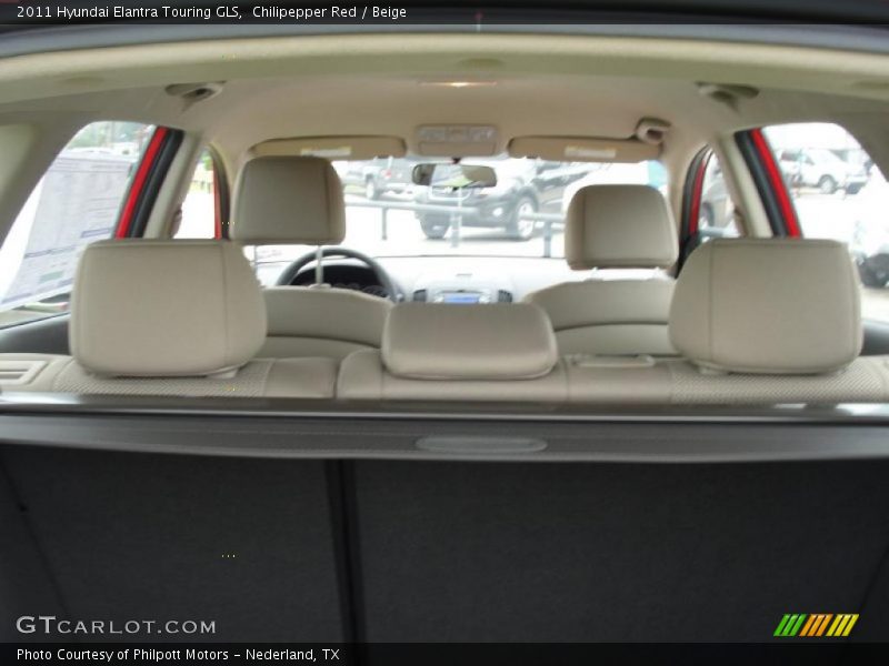 Chilipepper Red / Beige 2011 Hyundai Elantra Touring GLS