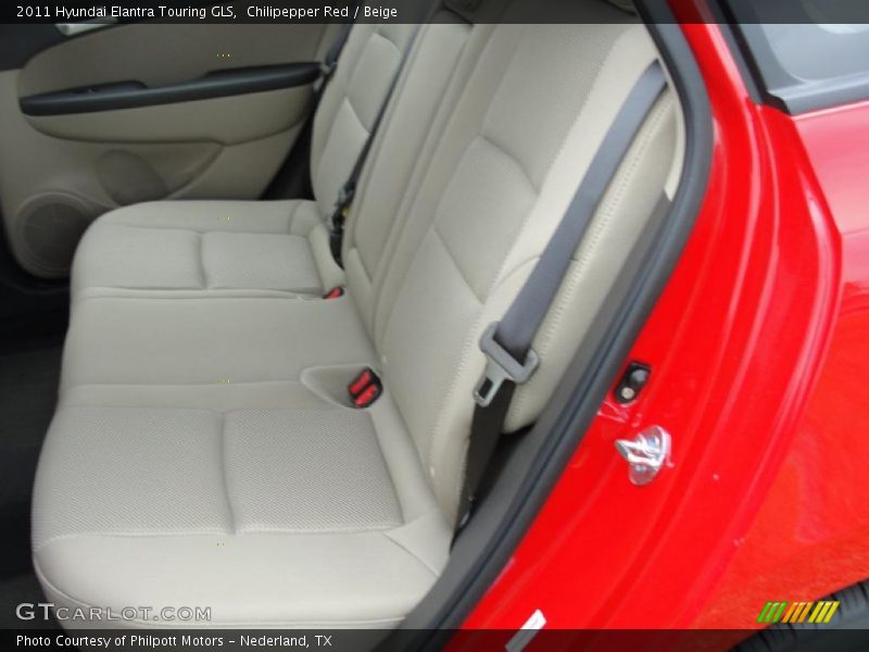 Chilipepper Red / Beige 2011 Hyundai Elantra Touring GLS