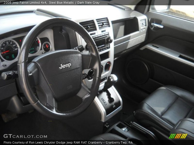  2008 Patriot Limited 4x4 Dark Slate Gray Interior