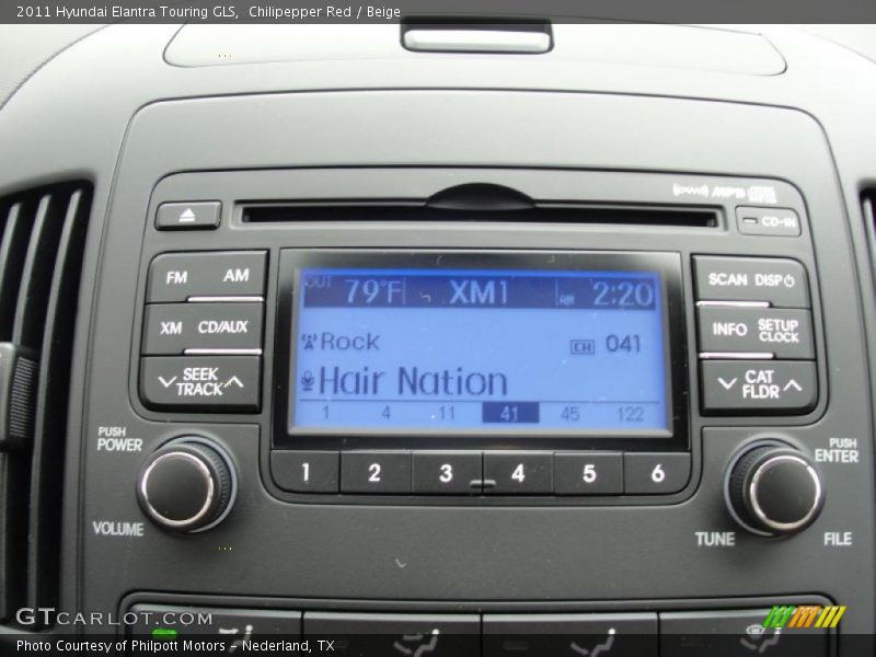 Chilipepper Red / Beige 2011 Hyundai Elantra Touring GLS
