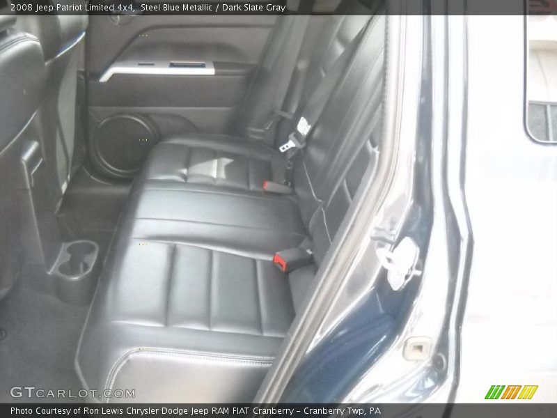 Steel Blue Metallic / Dark Slate Gray 2008 Jeep Patriot Limited 4x4
