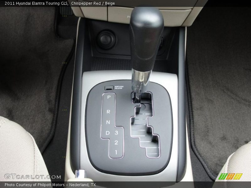  2011 Elantra Touring GLS 4 Speed Automatic Shifter