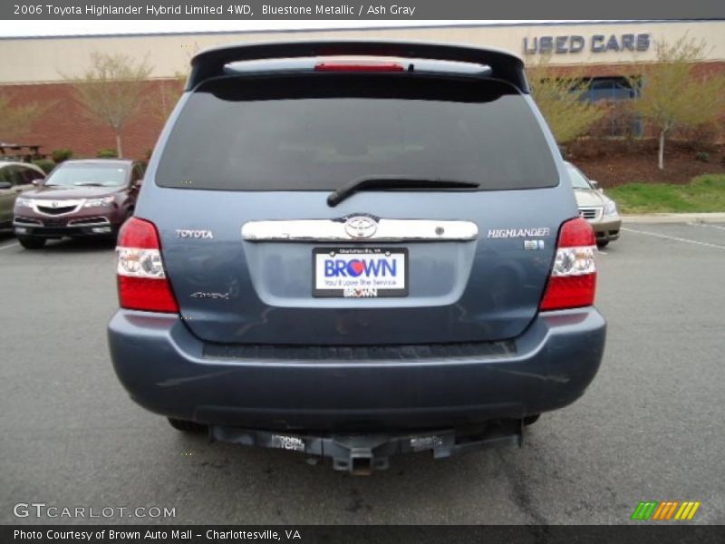 Bluestone Metallic / Ash Gray 2006 Toyota Highlander Hybrid Limited 4WD