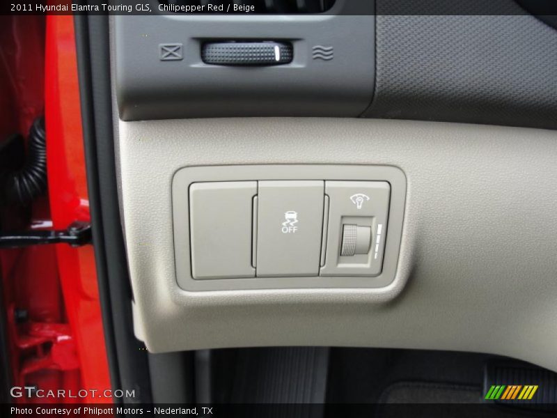 Chilipepper Red / Beige 2011 Hyundai Elantra Touring GLS