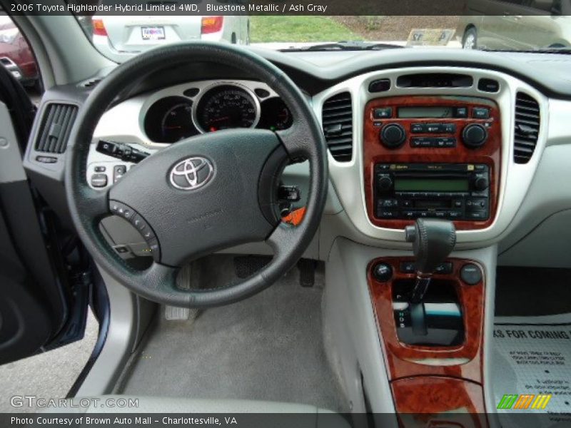 Bluestone Metallic / Ash Gray 2006 Toyota Highlander Hybrid Limited 4WD