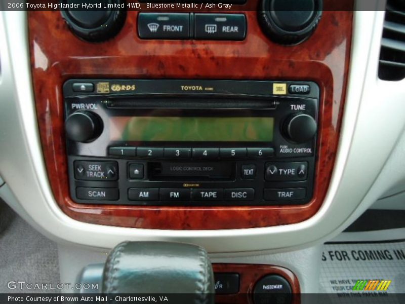 Bluestone Metallic / Ash Gray 2006 Toyota Highlander Hybrid Limited 4WD