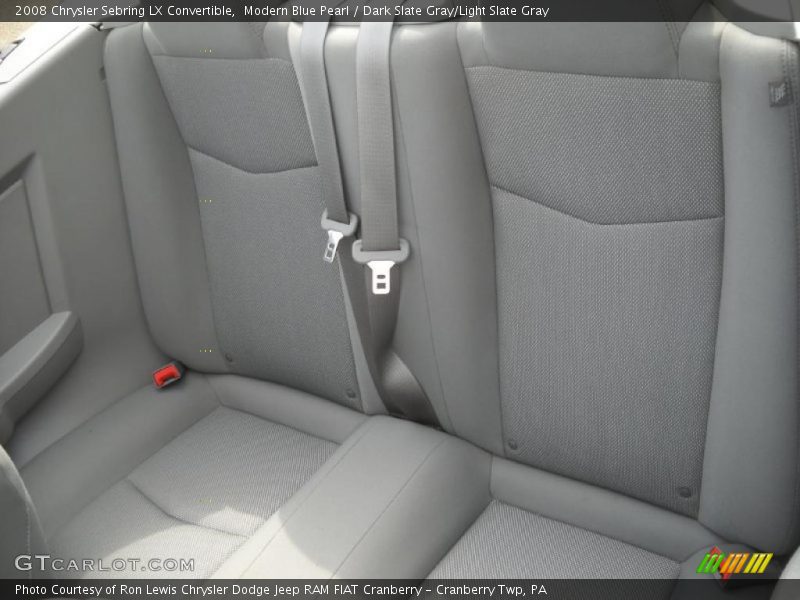 Modern Blue Pearl / Dark Slate Gray/Light Slate Gray 2008 Chrysler Sebring LX Convertible