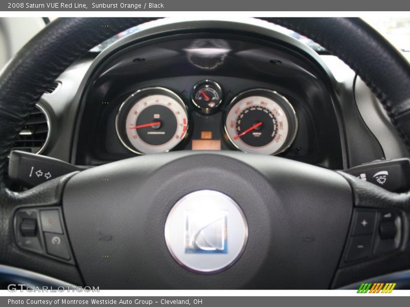 Sunburst Orange / Black 2008 Saturn VUE Red Line