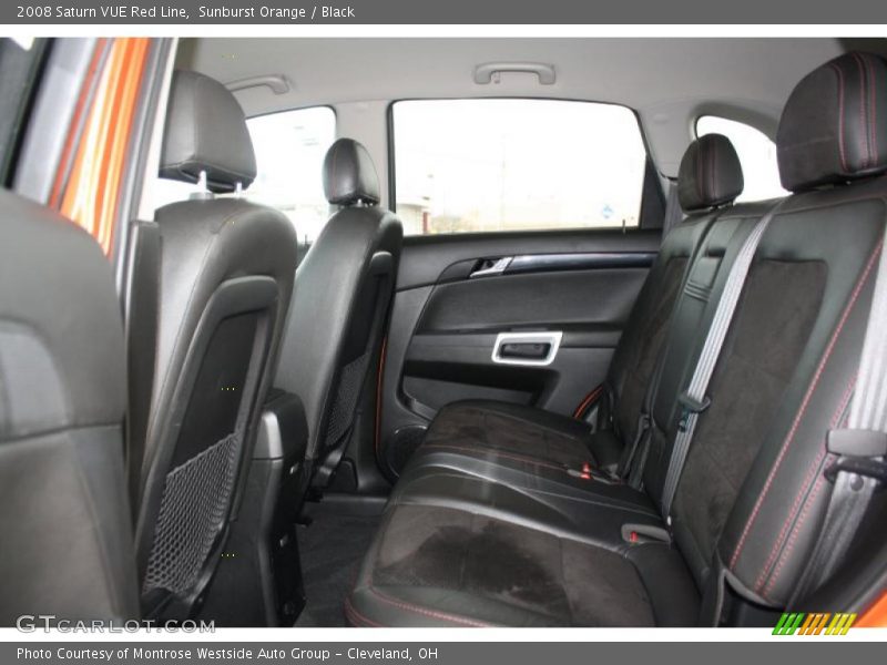 Sunburst Orange / Black 2008 Saturn VUE Red Line