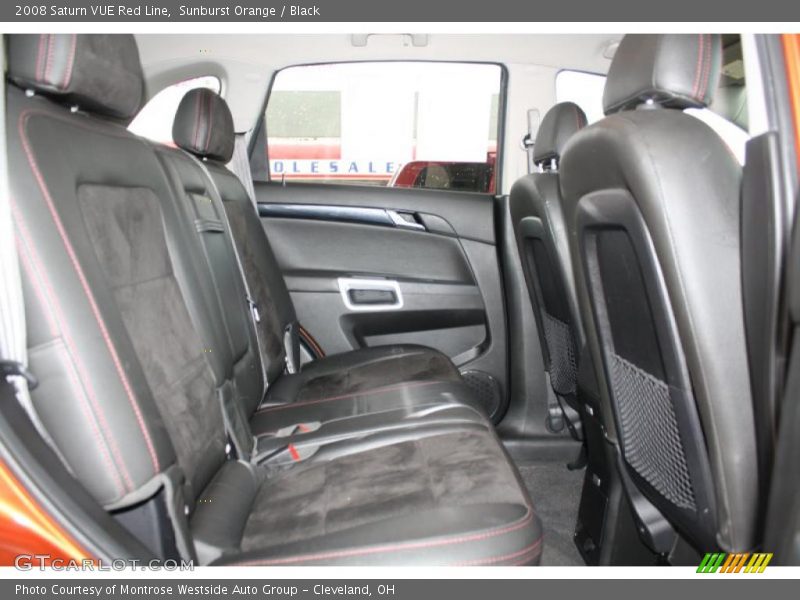 Sunburst Orange / Black 2008 Saturn VUE Red Line
