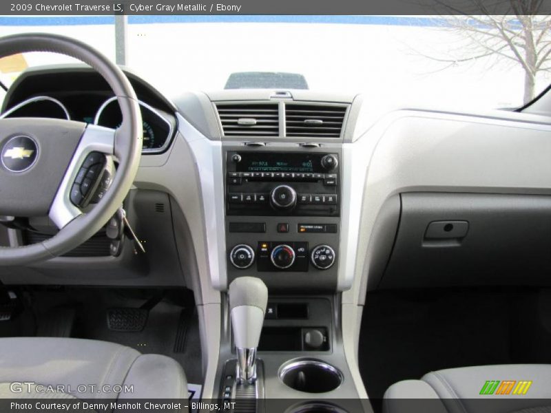 Cyber Gray Metallic / Ebony 2009 Chevrolet Traverse LS